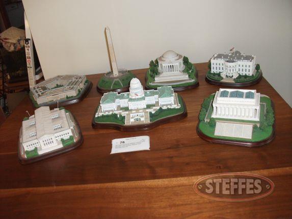 Set of Danbury Mint US building - memorial replica_2.jpg